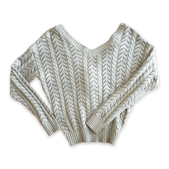 Jessica Simpson l Twisted Back Sweater SZ XS - Picture 9 of 9